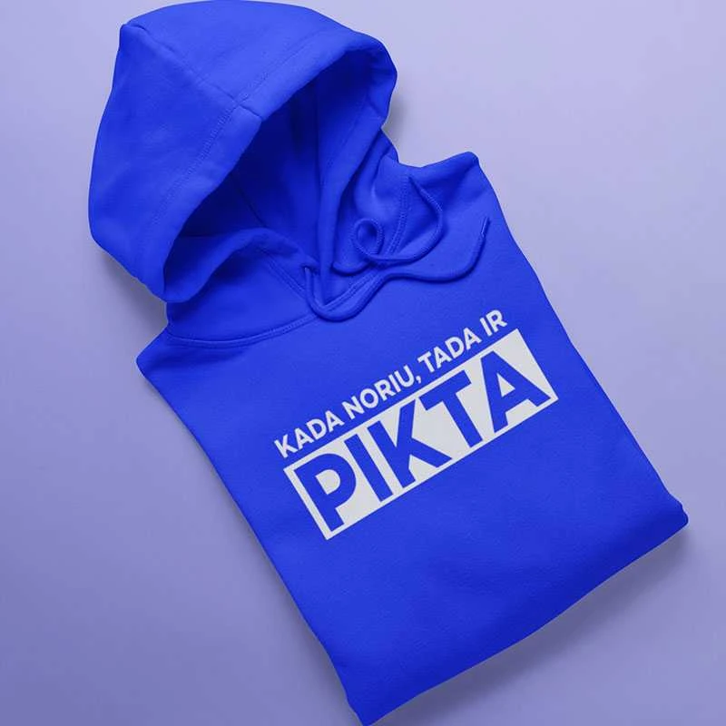 Džemperis "Kada noriu, tada ir pikta"