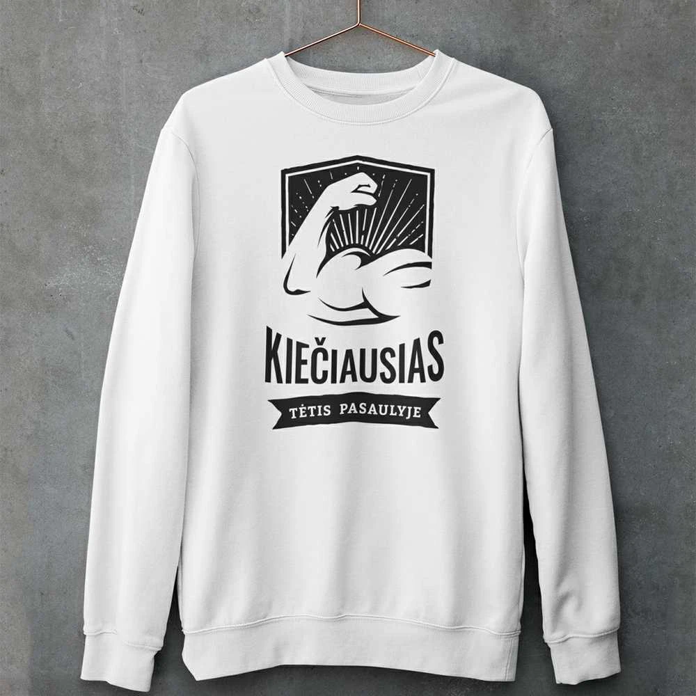 Džemperis "Kiečiausias tėtis pasaulyje" (be kapišono)