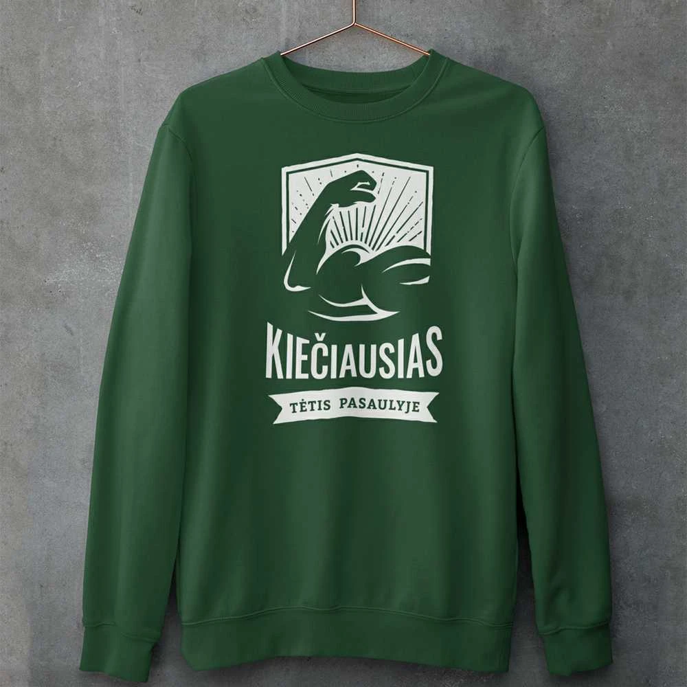 Džemperis "Kiečiausias tėtis pasaulyje" (be kapišono)
