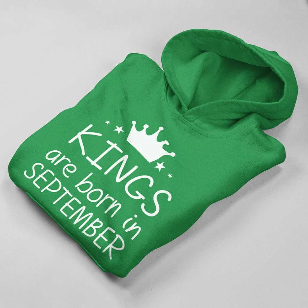 Džemperis "Kings are born" su Jūsų pasirinktu mėnesiu