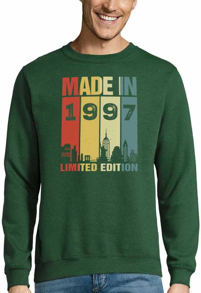 Džemperis "Limited edition" su Jūsų pasirinktais gimimo metais (be kapišono)