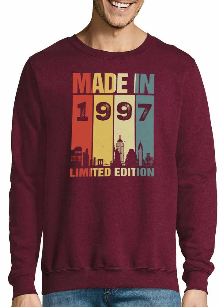 Džemperis "Limited edition" su Jūsų pasirinktais gimimo metais (be kapišono)
