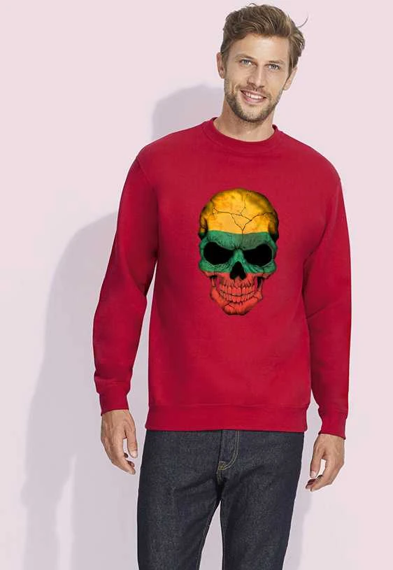 Džemperis "Lithuanian skull" (be kapišono)