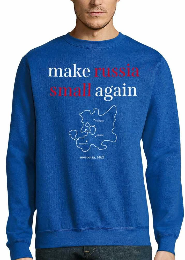 Džemperis "Make Russia small again" (be kapišono)