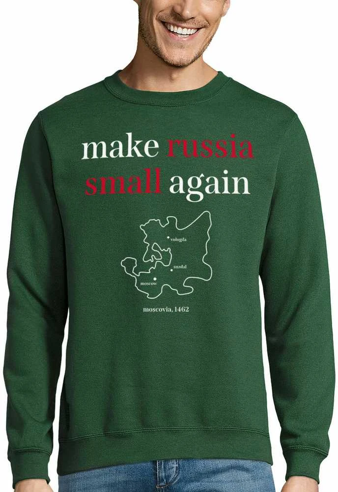 Džemperis "Make Russia small again" (be kapišono)