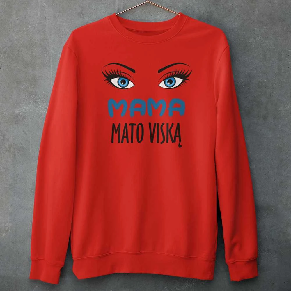 Džemperis "Mama mato viską" (be kapišono)