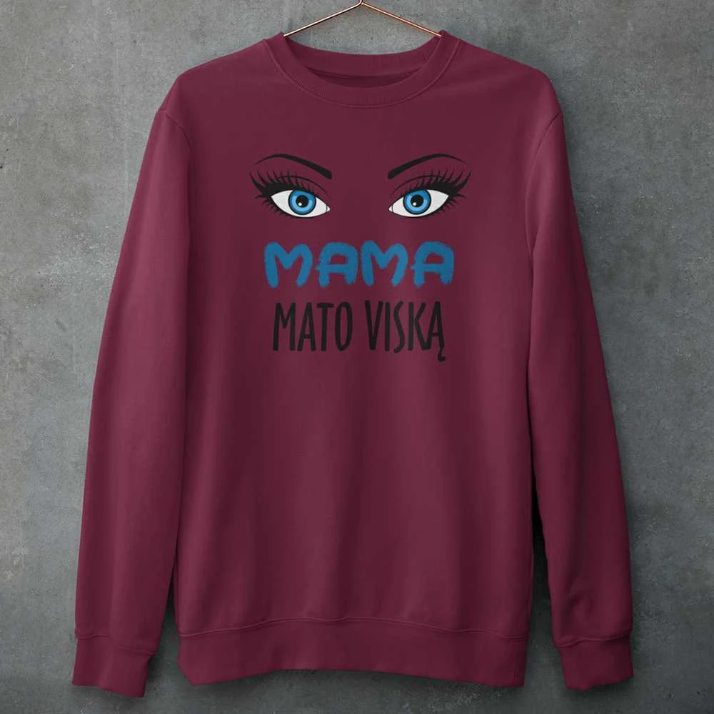 Džemperis "Mama mato viską" (be kapišono)