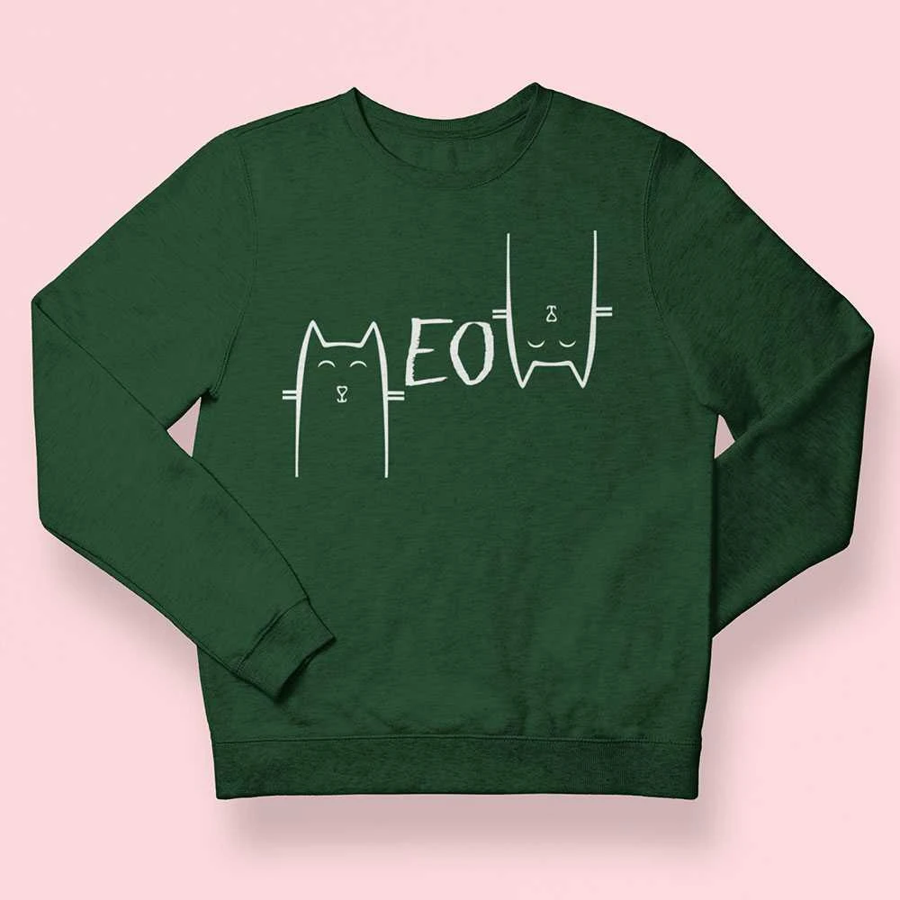 Džemperis "MEOW" (be kapišono)