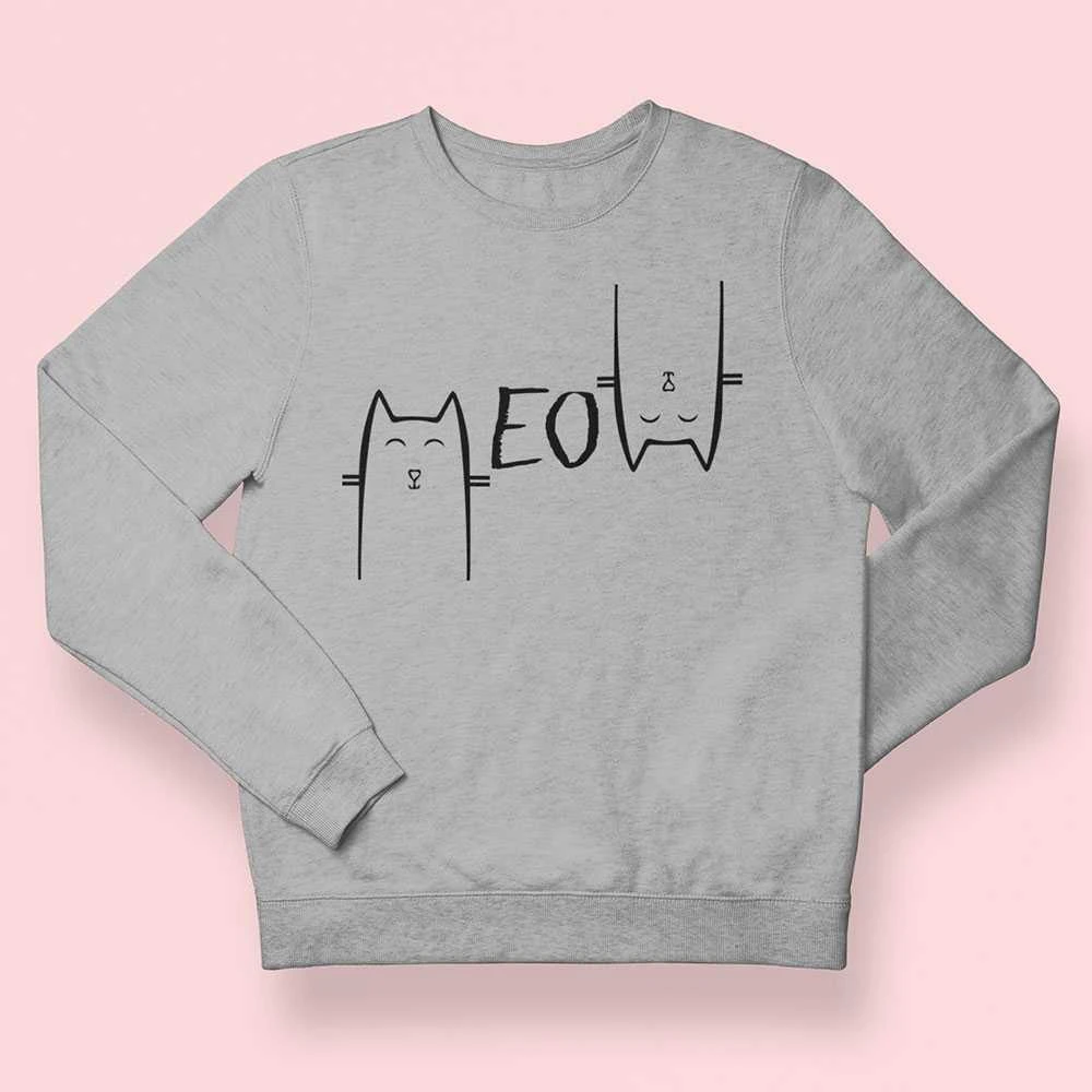 Džemperis "MEOW" (be kapišono)