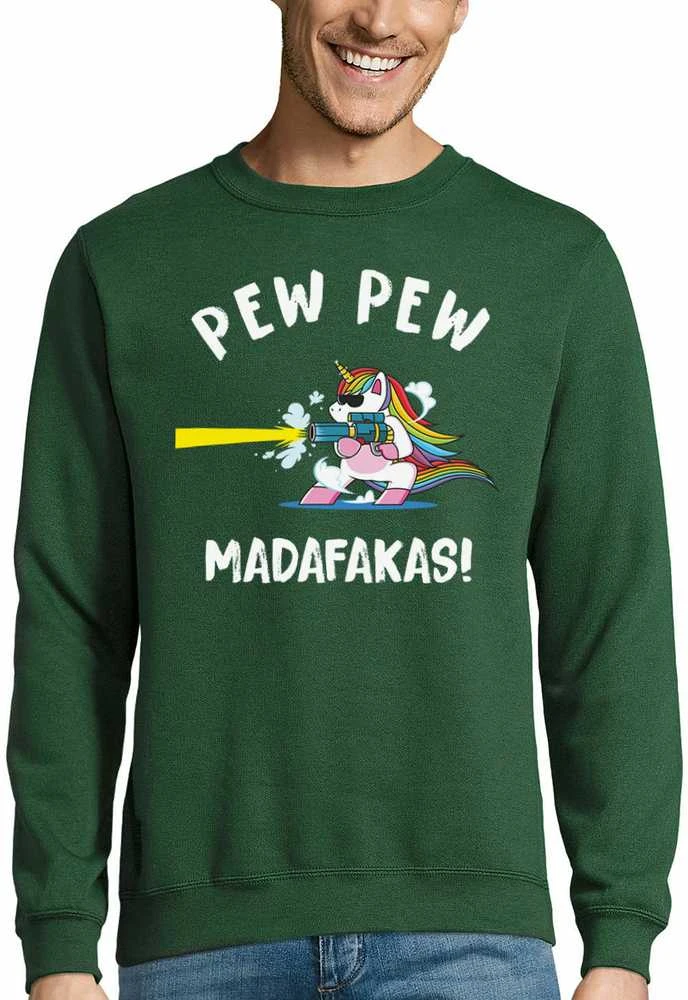 Džemperis "Pew Pew Vienaragis" (be kapišono)