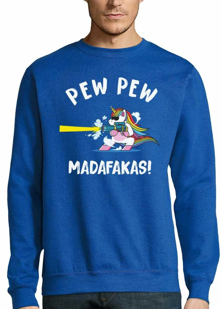 Džemperis "Pew Pew Vienaragis" (be kapišono)