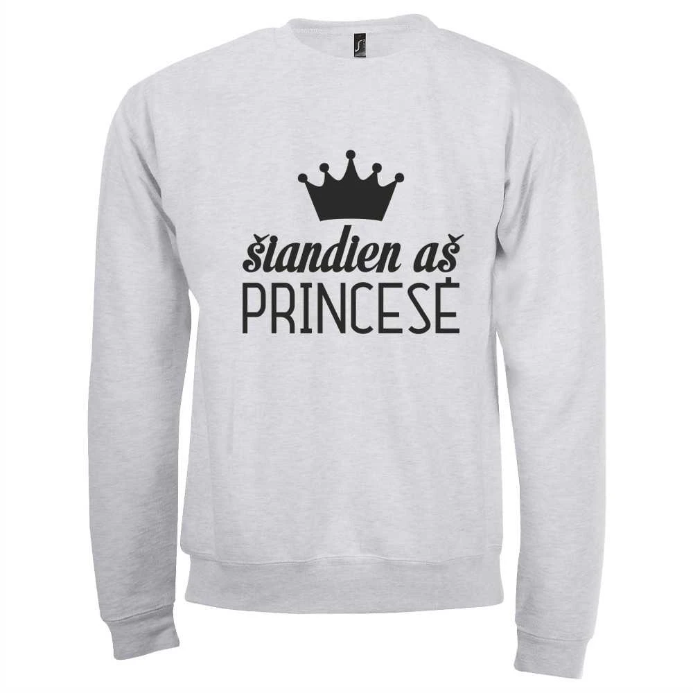 Džemperis "Šiandien aš princesė" (be kapišono)