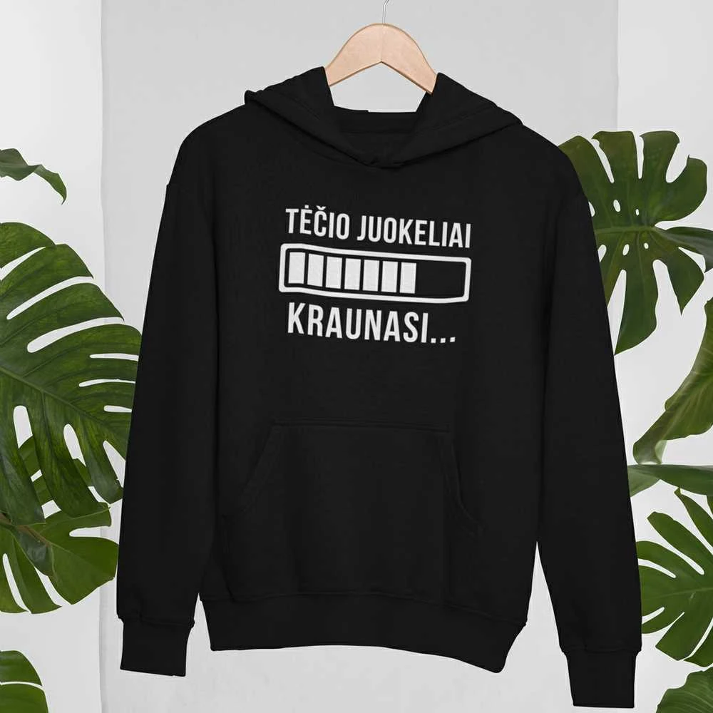 Džemperis "Tėčio juokeliai kraunasi"