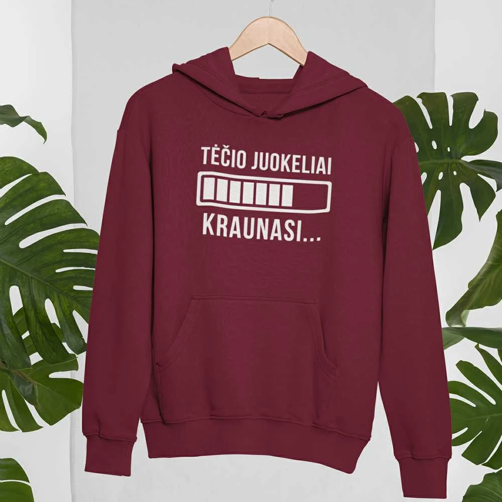 Džemperis "Tėčio juokeliai kraunasi"