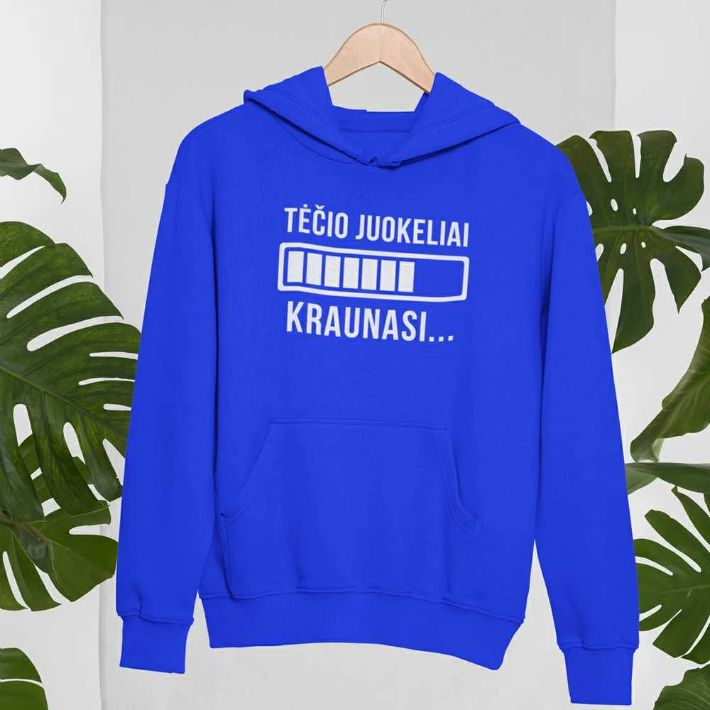 Džemperis "Tėčio juokeliai kraunasi"