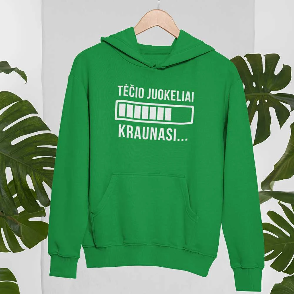Džemperis "Tėčio juokeliai kraunasi"