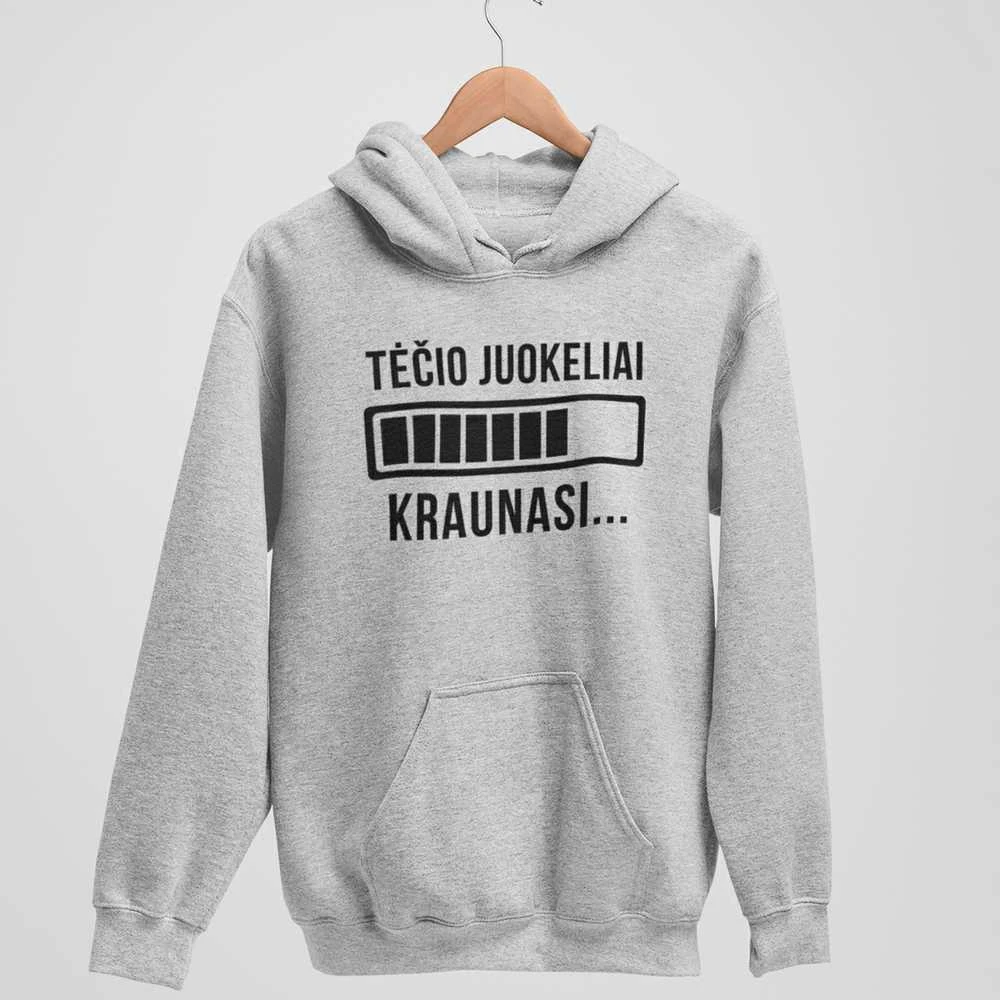 Džemperis "Tėčio juokeliai kraunasi"