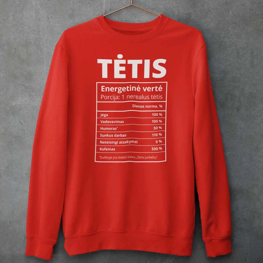 Džemperis "Tėčio sudėtis" (be kapišono)