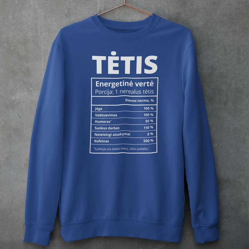 Džemperis "Tėčio sudėtis" (be kapišono)