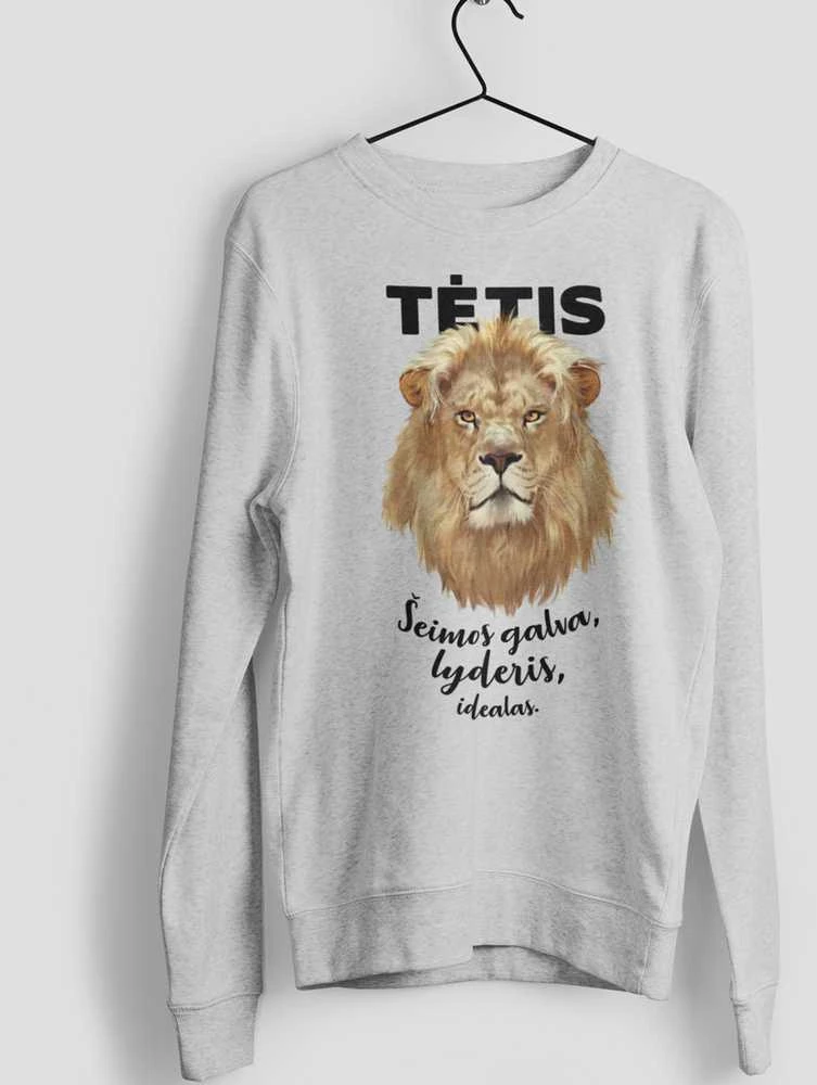 Džemperis "Tėtis - šeimos galva" (be kapišono)