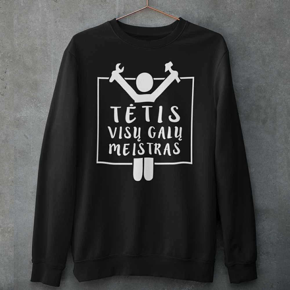 Džemperis "Tėtis - visų galų meistras" (be kapišono)