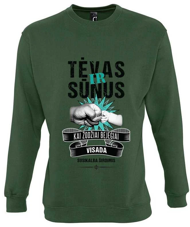 Džemperis "Tėvas ir sūnus" (be kapišono)
