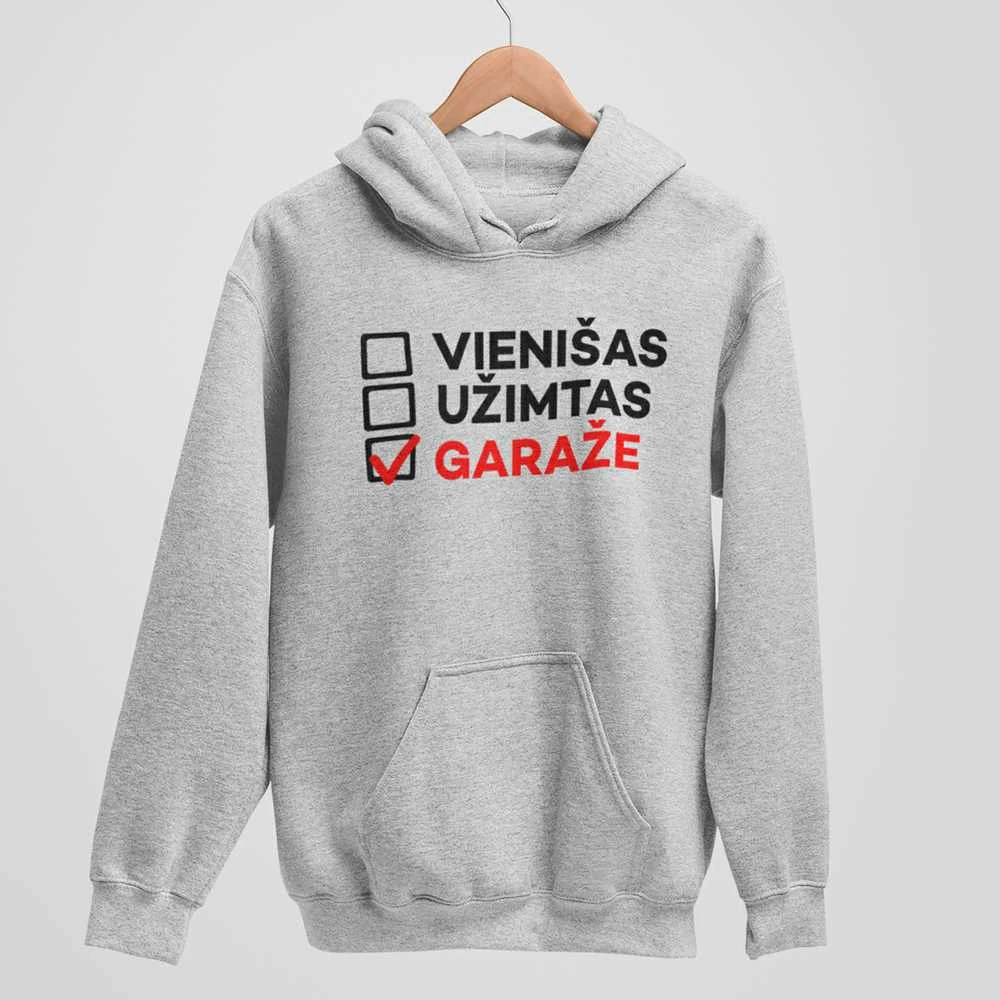Džemperis "Visada garaže"
