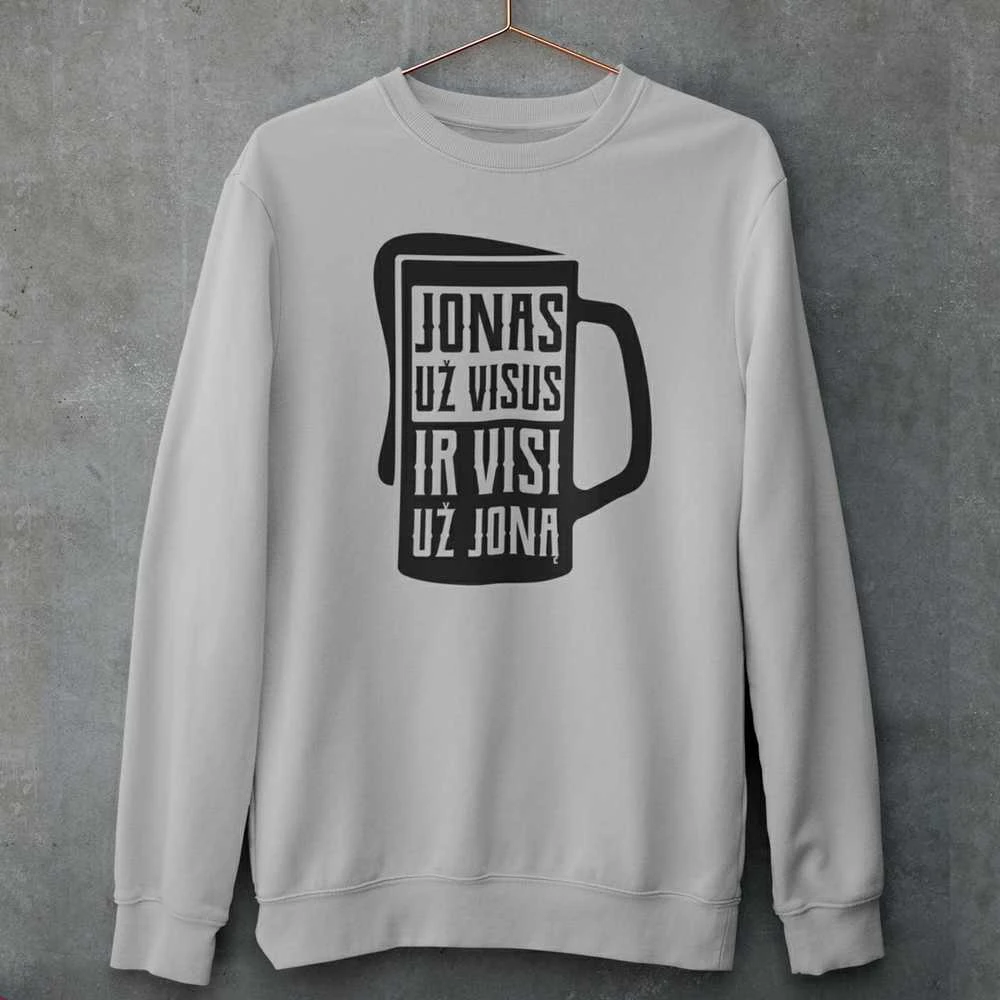 Džemperis "Visi už JONĄ!" (be kapišono)