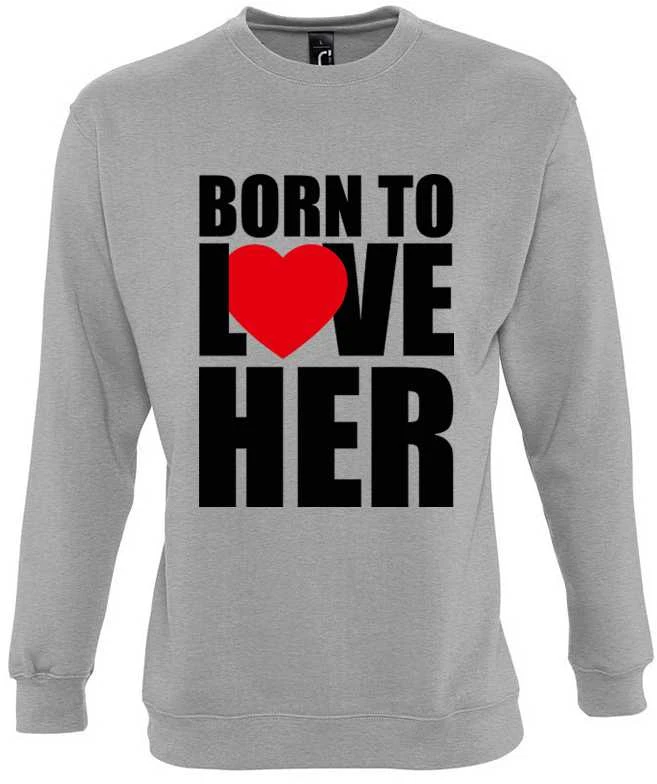 Džemperių komplektas "Born to love" ( be kapišono)