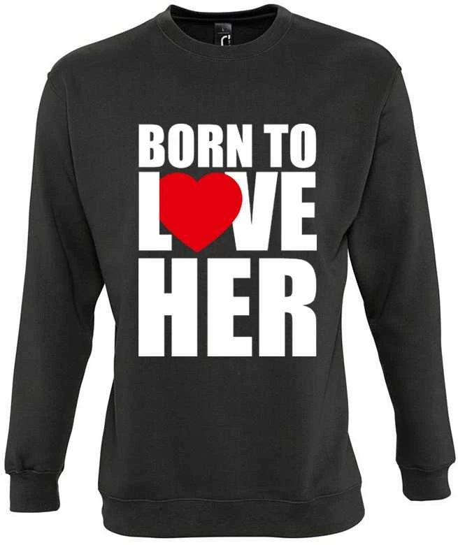 Džemperių komplektas "Born to love" ( be kapišono)