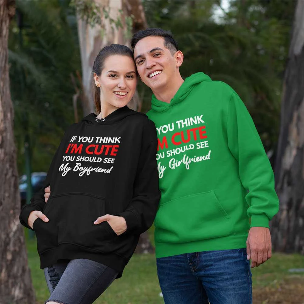 Džemperių komplektas "Cute couple"