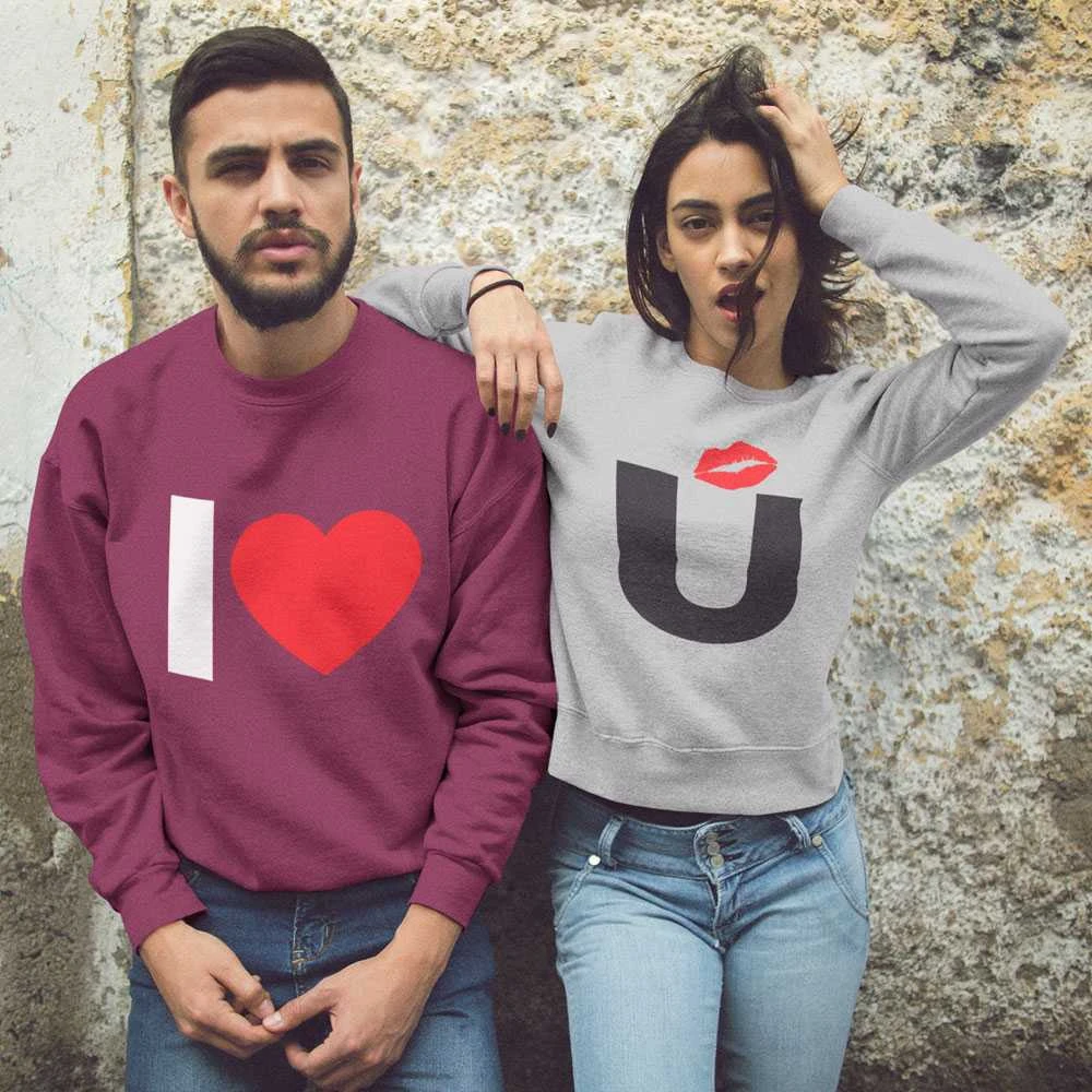 Džemperių komplektas "I love you" (be kapišono)
