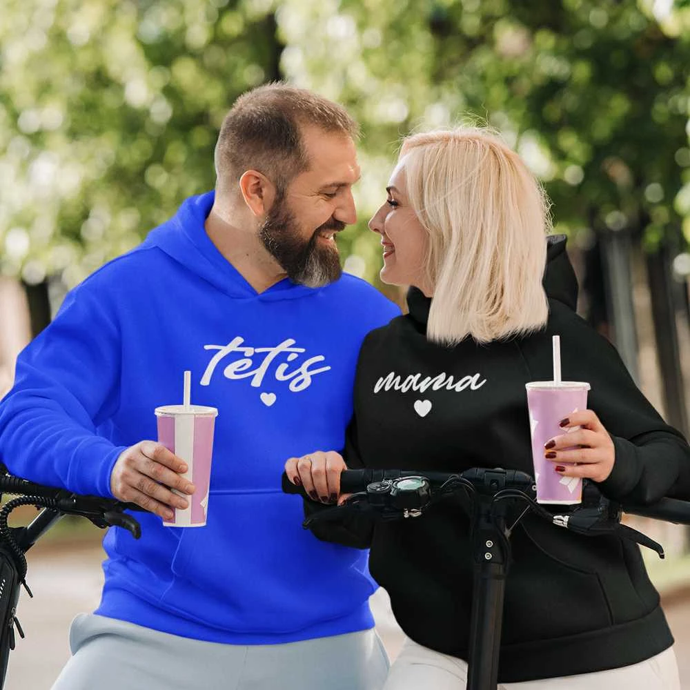Džemperių komplektas "Mama ir tėtis"