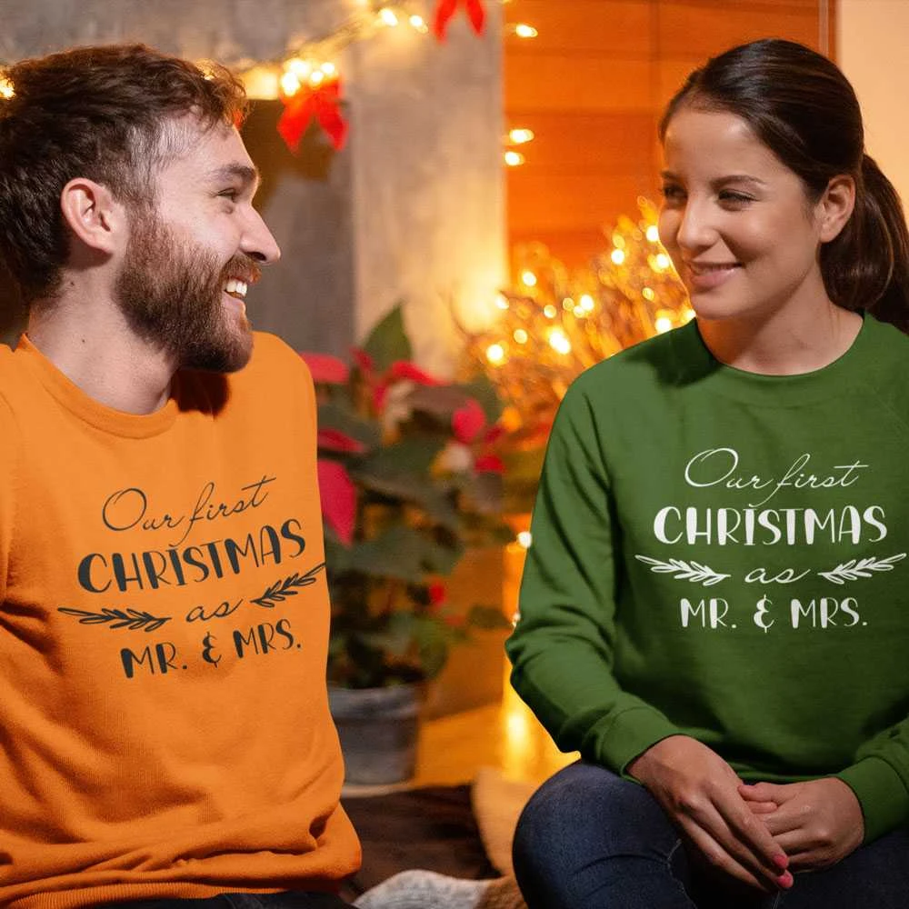 Džemperių komplektas "Our first Christmas" (be kapišono)