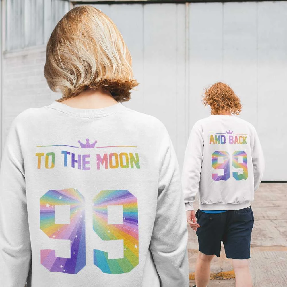 Džemperių komplektas "To the moon and back" ( be kapišono)