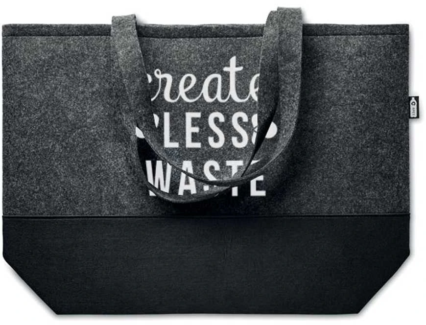 Eko-veltinio pirkinių krepšys "Create less waste"