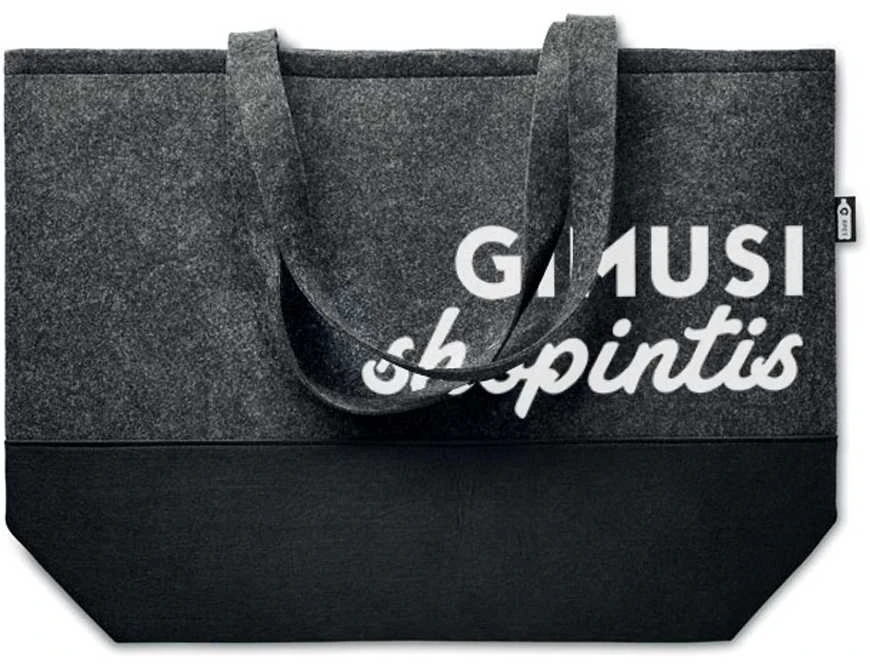 Eko-veltinio pirkinių krepšys "Gimusi shopintis"
