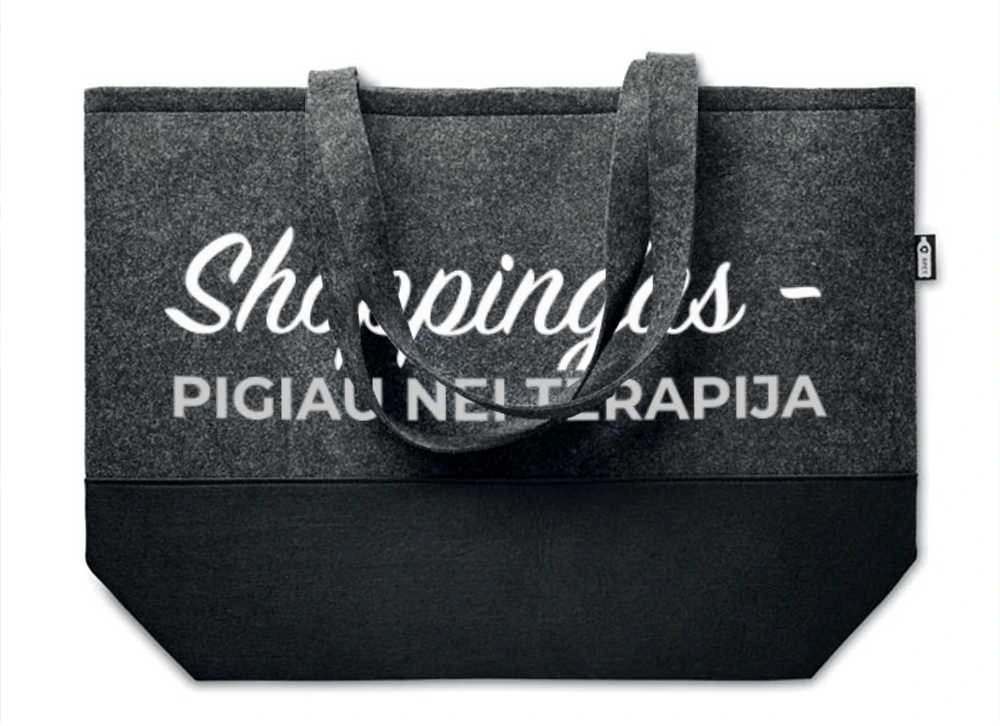 Eko-veltinio pirkinių krepšys "Shopping'as"
