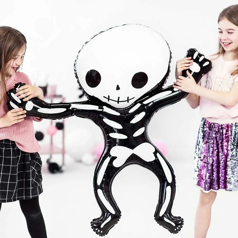 Party Deco Forminis folinis balionas "Skeletas" (84x100cm)