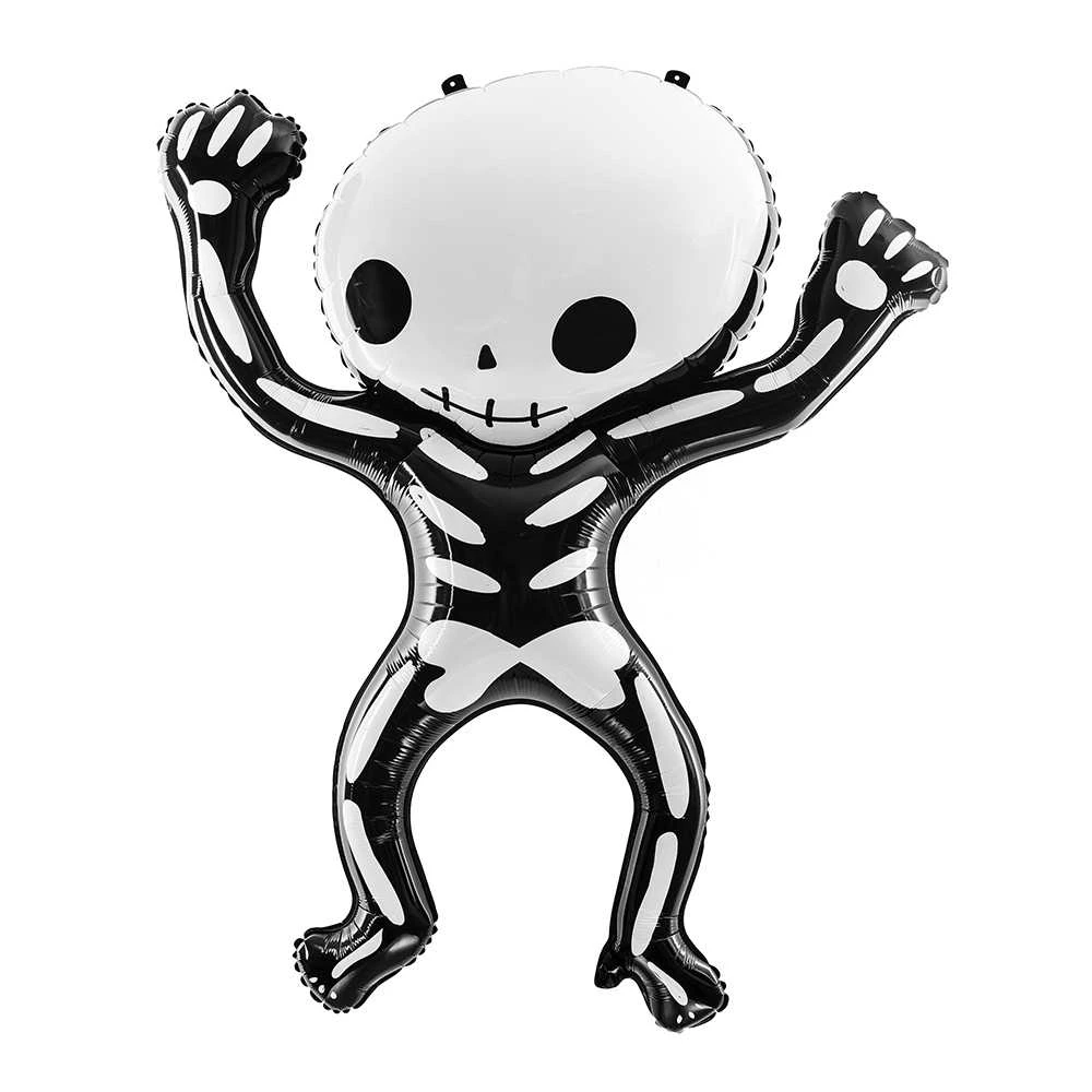 Party Deco Forminis folinis balionas "Skeletas" (84x100cm)