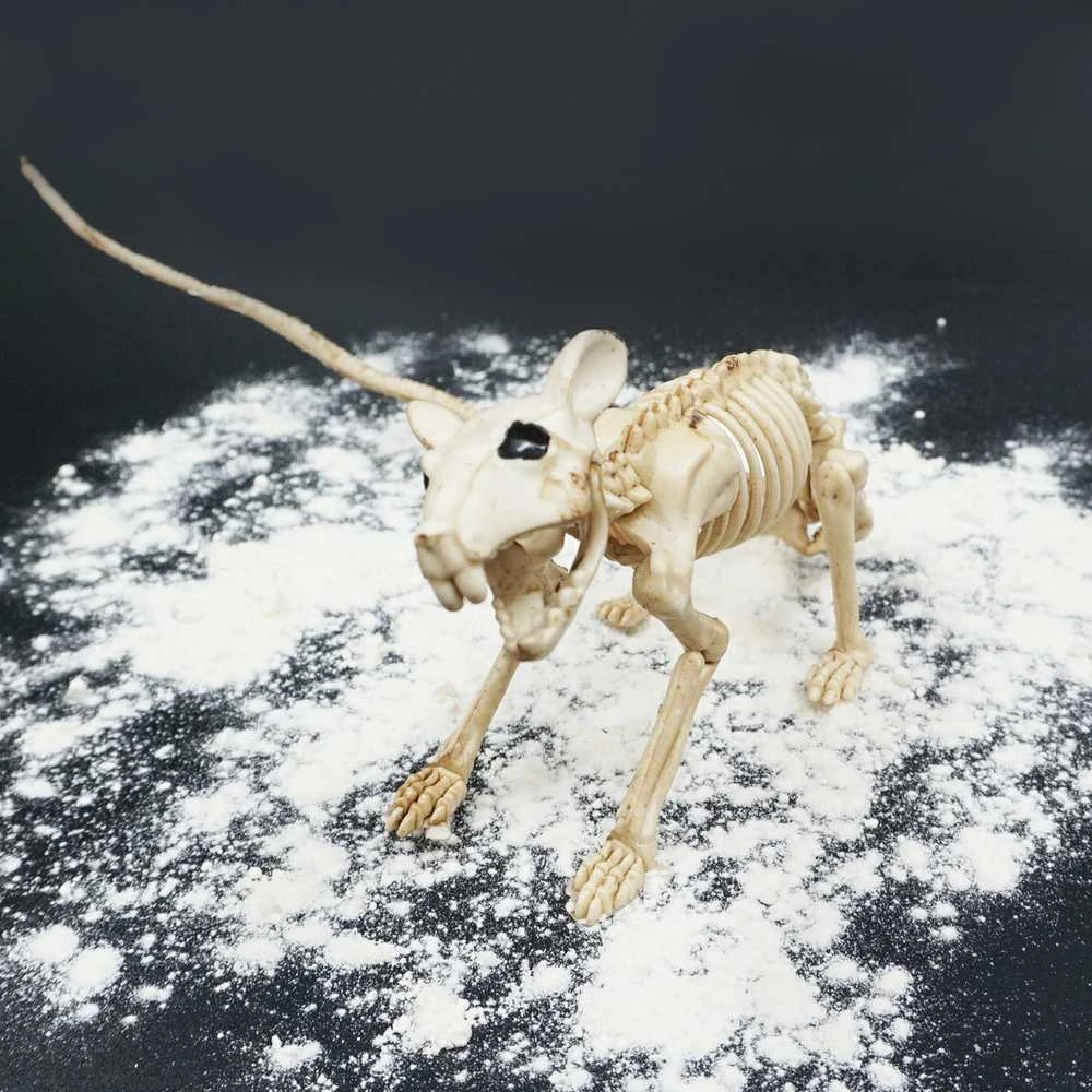 Helovino statulėlė "Žiurkės skeletas"