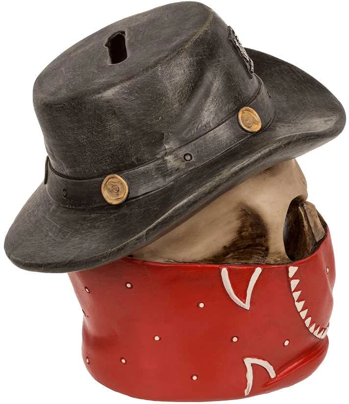 Kaukolės formos taupyklė "Outlaw"