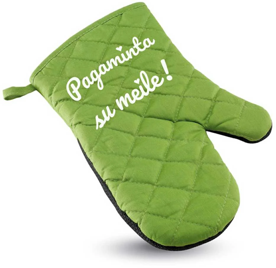 Kepimo pirštinė "Pagaminta su meile!"