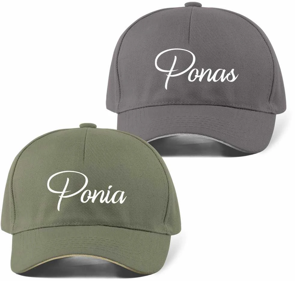 Kepuraičių komplektas "Ponas ir ponia"