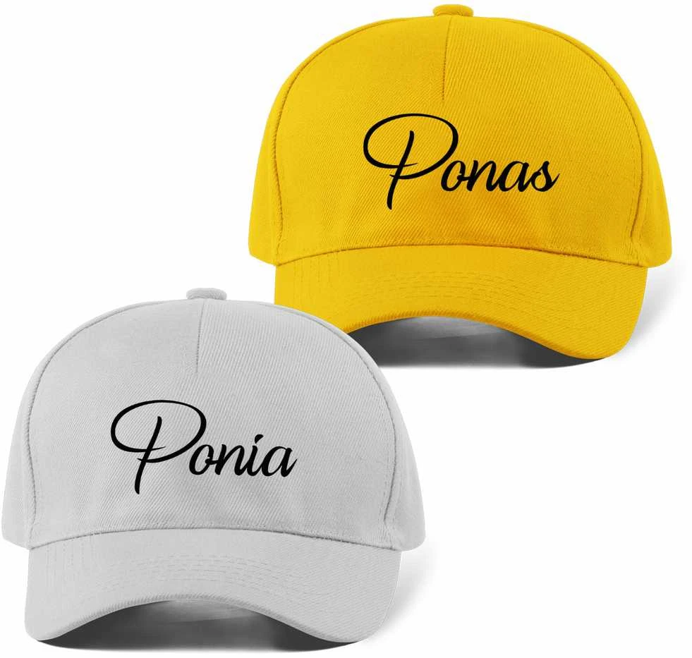 Kepuraičių komplektas "Ponas ir ponia"
