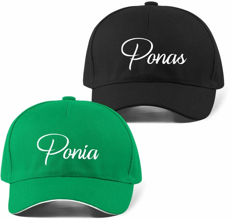Kepuraičių komplektas "Ponas ir ponia"