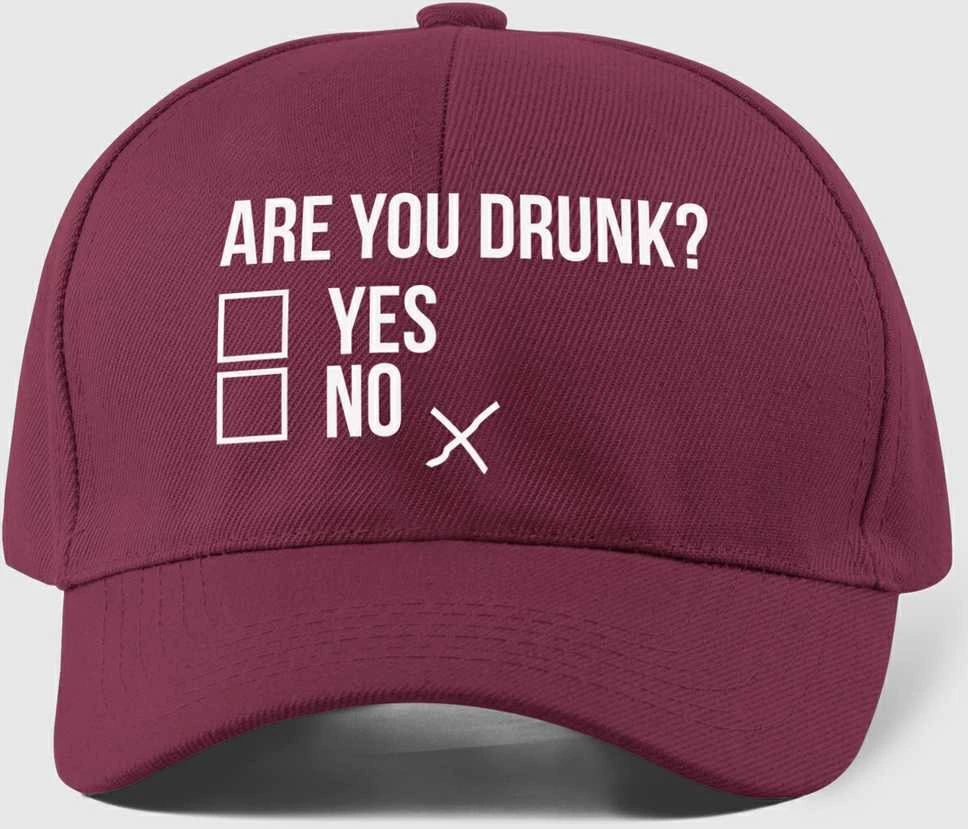 Kepuraitė "Are you drunk?"