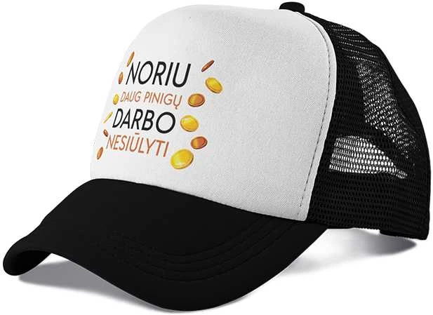 Kepuraitė "Noriu darbo"