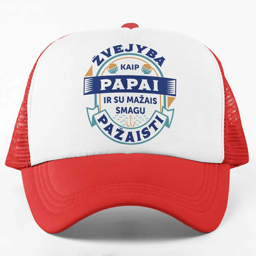 Kepuraitė "Žvejyba kaip papai"