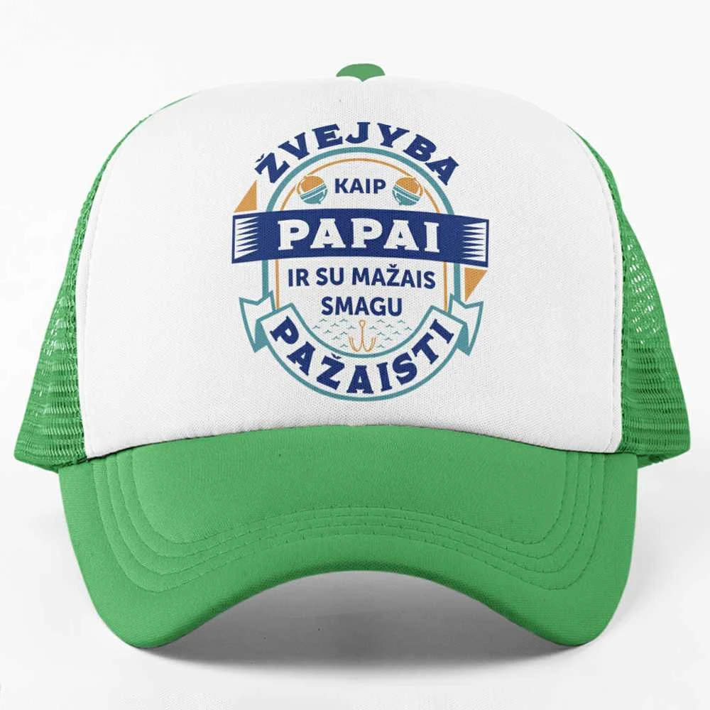 Kepuraitė "Žvejyba kaip papai"